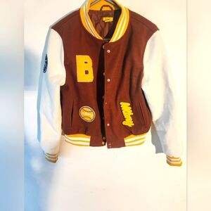 Daisy baseball varsity jacket size Large